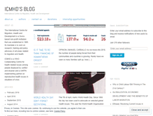 Tablet Screenshot of icmhd.wordpress.com