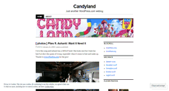 Desktop Screenshot of itscandybaby.wordpress.com