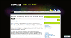Desktop Screenshot of biowaves.wordpress.com