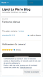 Mobile Screenshot of lipicilapici.wordpress.com