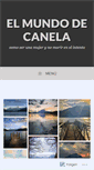 Mobile Screenshot of canela.wordpress.com