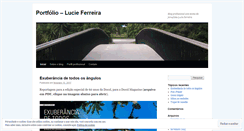 Desktop Screenshot of lucieferreira.wordpress.com