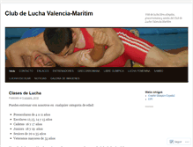 Tablet Screenshot of clubdeluchavalenciamaritim.wordpress.com