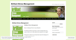 Desktop Screenshot of brilliantstressmanagement.wordpress.com