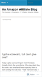 Mobile Screenshot of amazonaffiliate.wordpress.com