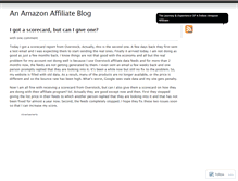 Tablet Screenshot of amazonaffiliate.wordpress.com