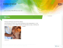 Tablet Screenshot of osteopatie.wordpress.com