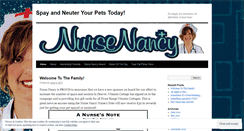 Desktop Screenshot of nursenancypresents.wordpress.com