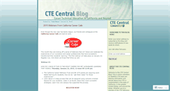Desktop Screenshot of ctecentral.wordpress.com