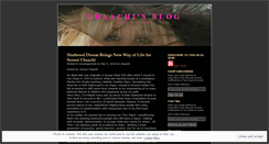 Desktop Screenshot of chaachi.wordpress.com