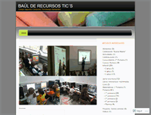 Tablet Screenshot of baulrecursostics.wordpress.com