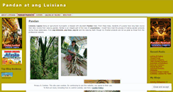 Desktop Screenshot of lusyanahin.wordpress.com