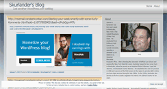 Desktop Screenshot of kurlyskommentary.wordpress.com