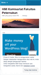 Mobile Screenshot of hmifapetipb.wordpress.com