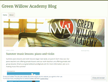 Tablet Screenshot of greenwillowmusic.wordpress.com