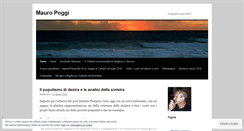 Desktop Screenshot of mauropoggi.wordpress.com