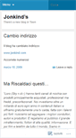 Mobile Screenshot of jonkind.wordpress.com