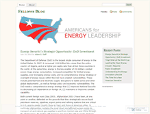 Tablet Screenshot of leadenergy.wordpress.com