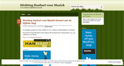 Desktop Screenshot of hanhartvoormuziek.wordpress.com