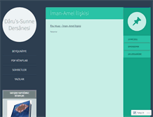 Tablet Screenshot of darussunne.wordpress.com