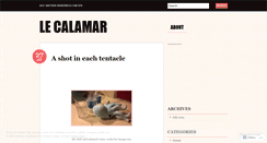 Desktop Screenshot of lecalamar.wordpress.com