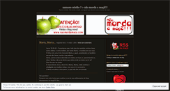 Desktop Screenshot of naomordamaca.wordpress.com