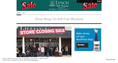 Desktop Screenshot of lynchsales.wordpress.com