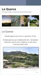 Mobile Screenshot of lequerce.wordpress.com
