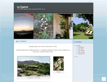 Tablet Screenshot of lequerce.wordpress.com