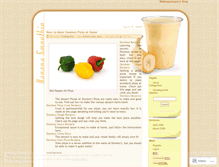 Tablet Screenshot of makingpizzapie.wordpress.com
