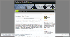 Desktop Screenshot of nathanielsmithtriathlete.wordpress.com