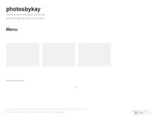 Tablet Screenshot of photosbykay.wordpress.com