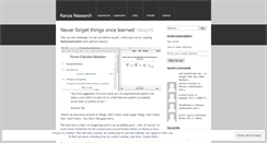 Desktop Screenshot of masteranza.wordpress.com