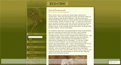 Desktop Screenshot of ecochic.wordpress.com