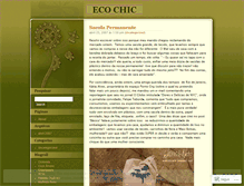 Tablet Screenshot of ecochic.wordpress.com