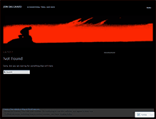Tablet Screenshot of jondalgaard.wordpress.com