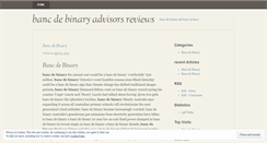 Desktop Screenshot of emcom.bancdebinaryadvisorsreviews.wordpress.com