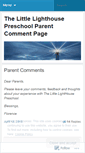 Mobile Screenshot of littlelighthouseps.wordpress.com