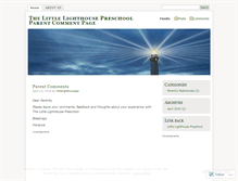 Tablet Screenshot of littlelighthouseps.wordpress.com