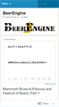 Mobile Screenshot of beerengine.wordpress.com