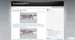 Desktop Screenshot of deconstructingmaple.wordpress.com
