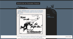 Desktop Screenshot of diariodeunfumadorpasivo.wordpress.com