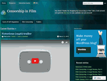 Tablet Screenshot of censorshipinfilm.wordpress.com