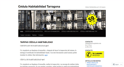 Desktop Screenshot of cedulatarragona.wordpress.com