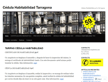 Tablet Screenshot of cedulatarragona.wordpress.com