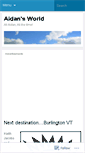 Mobile Screenshot of aidancimini.wordpress.com