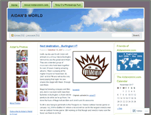 Tablet Screenshot of aidancimini.wordpress.com