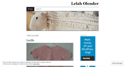 Desktop Screenshot of lelah.wordpress.com