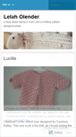 Mobile Screenshot of lelah.wordpress.com