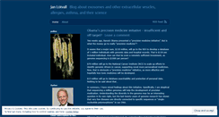 Desktop Screenshot of janlotvall.wordpress.com